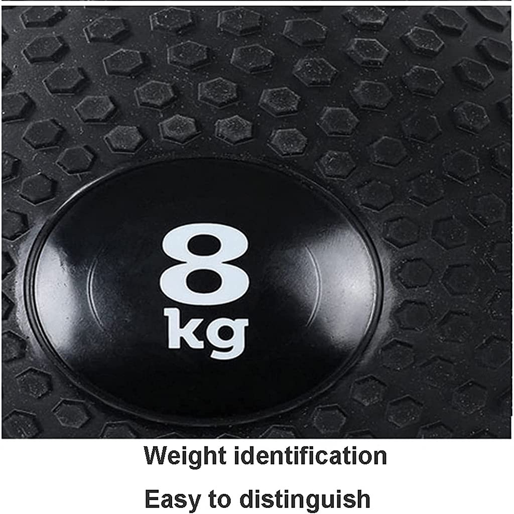 Ballon Médical Bravor 4 Kg, PVC Double Couture, Noir, Pour Musculation