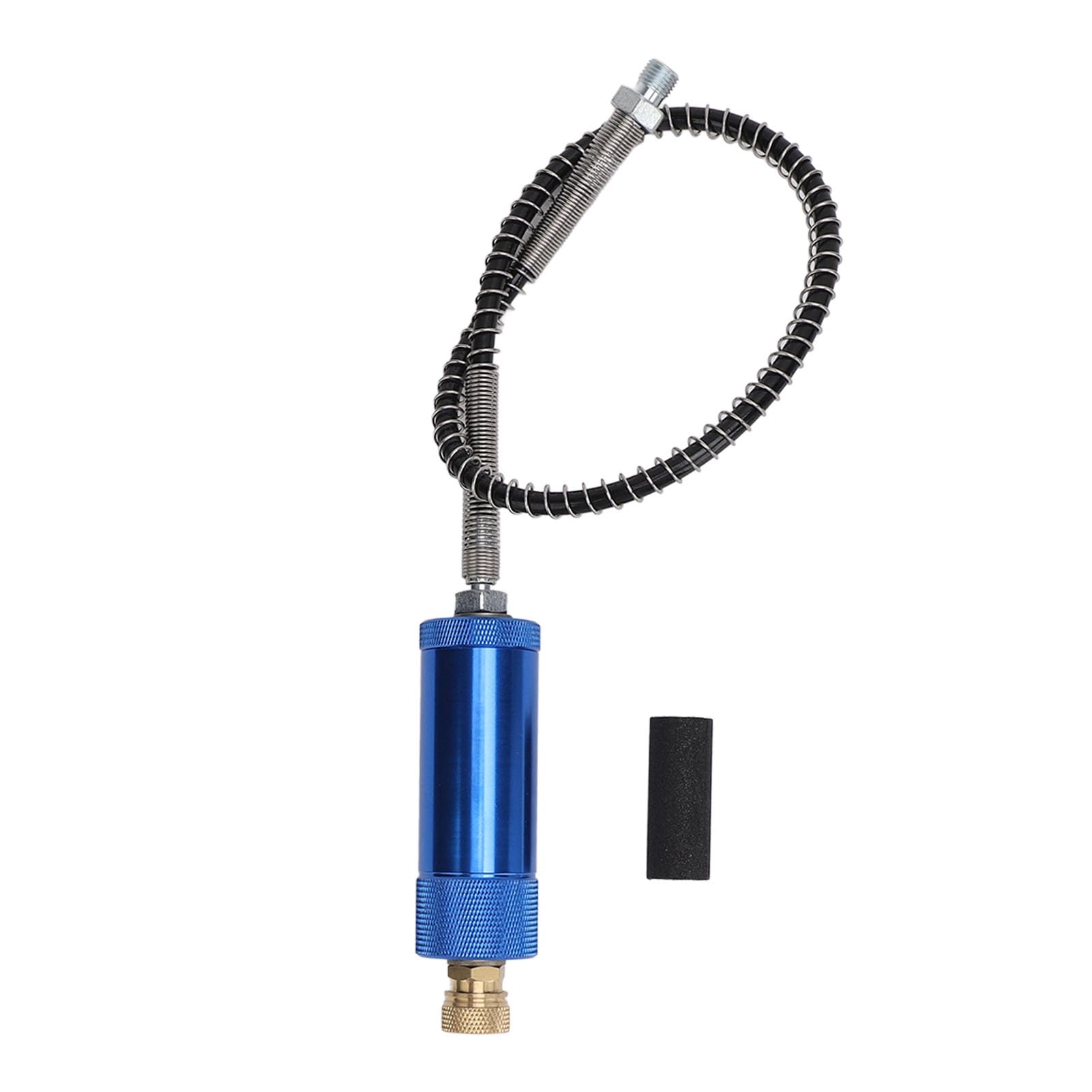 Filtro separatore acqua-olio con connettore da 8 mm, filtro per pompa compressore d’aria a carbone attivo, separatore olio-acqua ad alta pressione per pompa manuale PCP e compresso