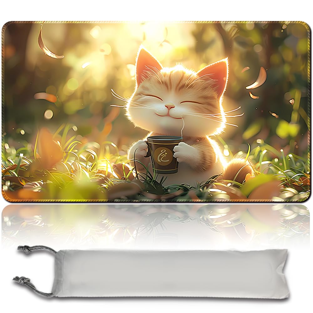 Tapis De Jeu MTG 60x35 Cm Avec Zones + Sac Imperméable | Pour Magic The Gathering | Design Abyssal Persecutor