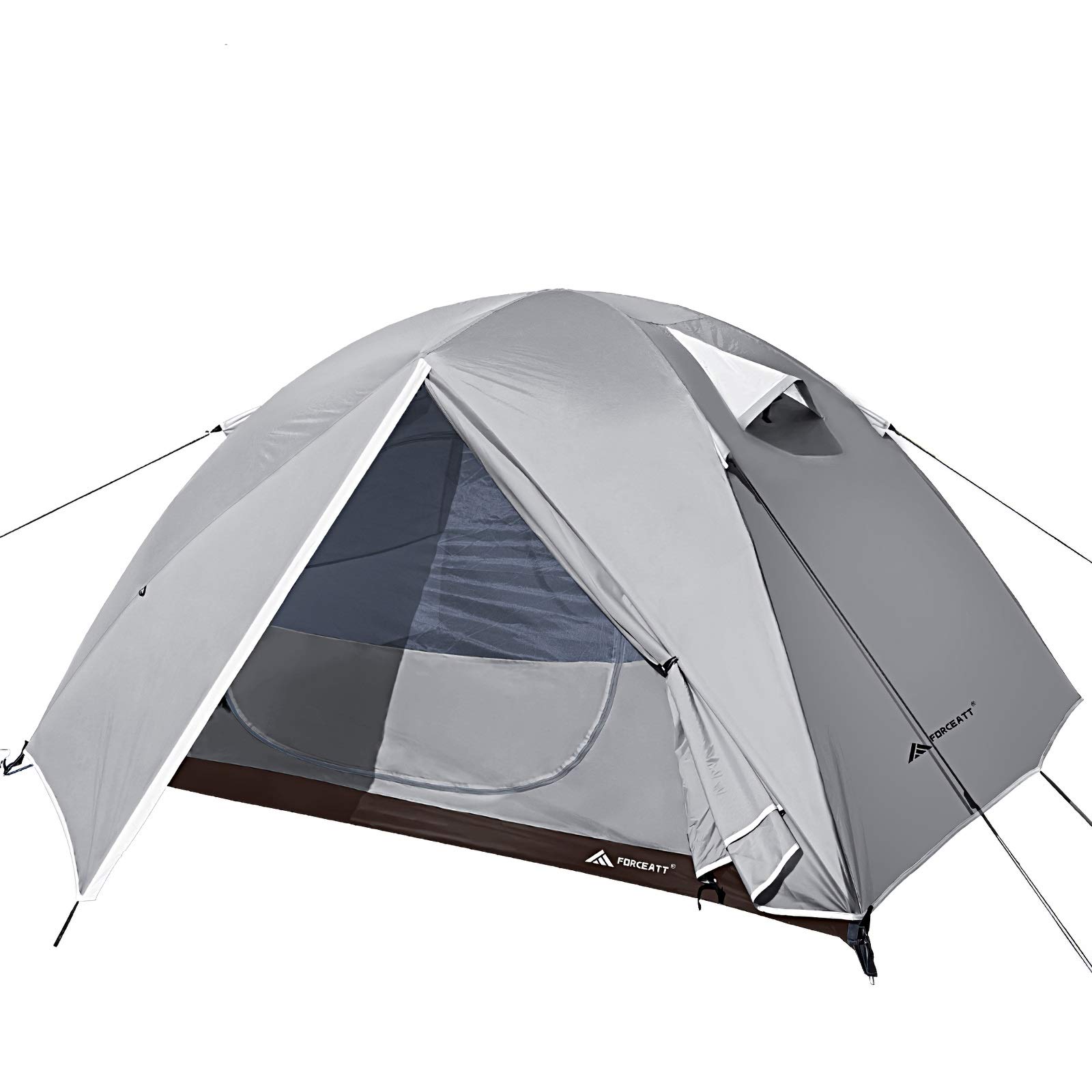 Forceatt Camping Tent 2/3/4 Person, Professional Waterproof & Windproof Lightweight Backpacking Tent Suitable for Outdoor,Hiking,Glamping.