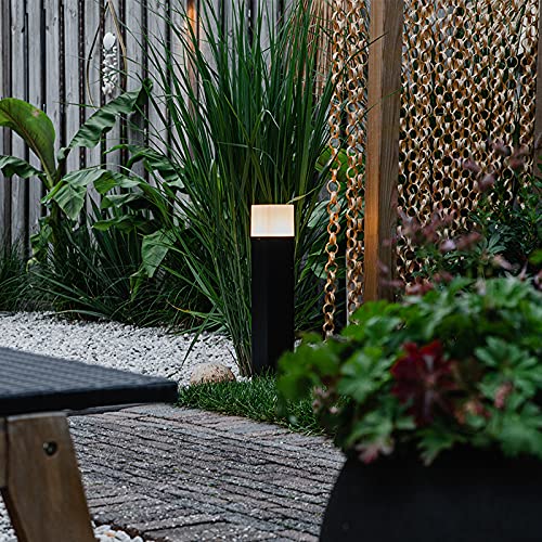 QAZQA denmark - Lampe sur pied extérieur - 1 lumière - L 8.3 cm - Blanc - Moderne - éclairage extérieur