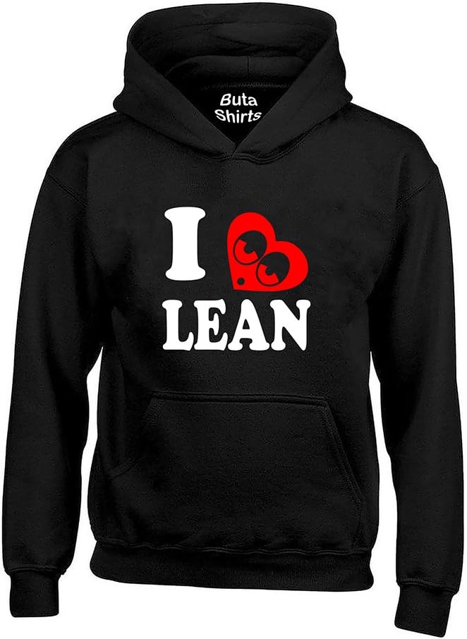 I Love Lean I Hearth Lean Unisex Hoodie