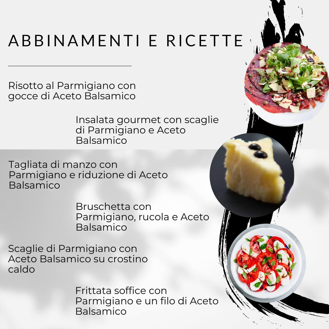 La Secchia – Handgemachter Feinschmecker-Korb, Balsamico-Essig aus Modena g.g.A., Parmigiano Reggiano, Gourmet-Set mit typischen italienischen Spezialitäten, Tasche als Geschenk, 100 % Made in Italy