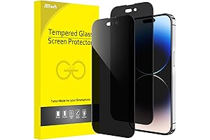 JETech Privacy Tempered Glass Screen Protector for iPhone 14 Pro