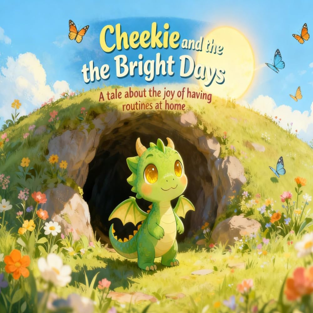 Cheekie and the Bright Days.: A tale about the joy of having routines at home.