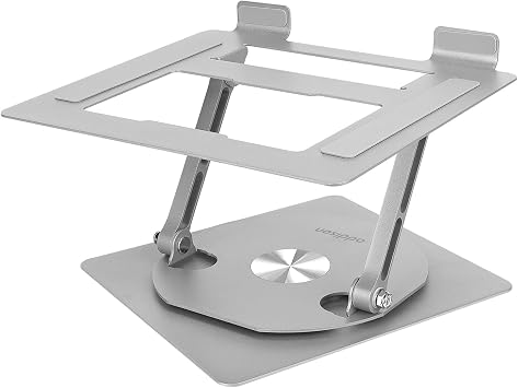 Addison AD-RC30 360 Derece Dönebilen Ayarlanabilir Çelik/Alüminyum + Kaymaz Silikon Ped Metal Laptop Stand