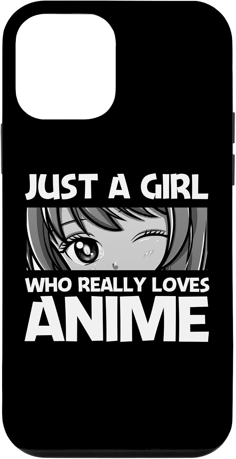 iPhone 12 mini Cool Anime Art For Teen Girls Kids Otaku Manga Anime Lovers Case