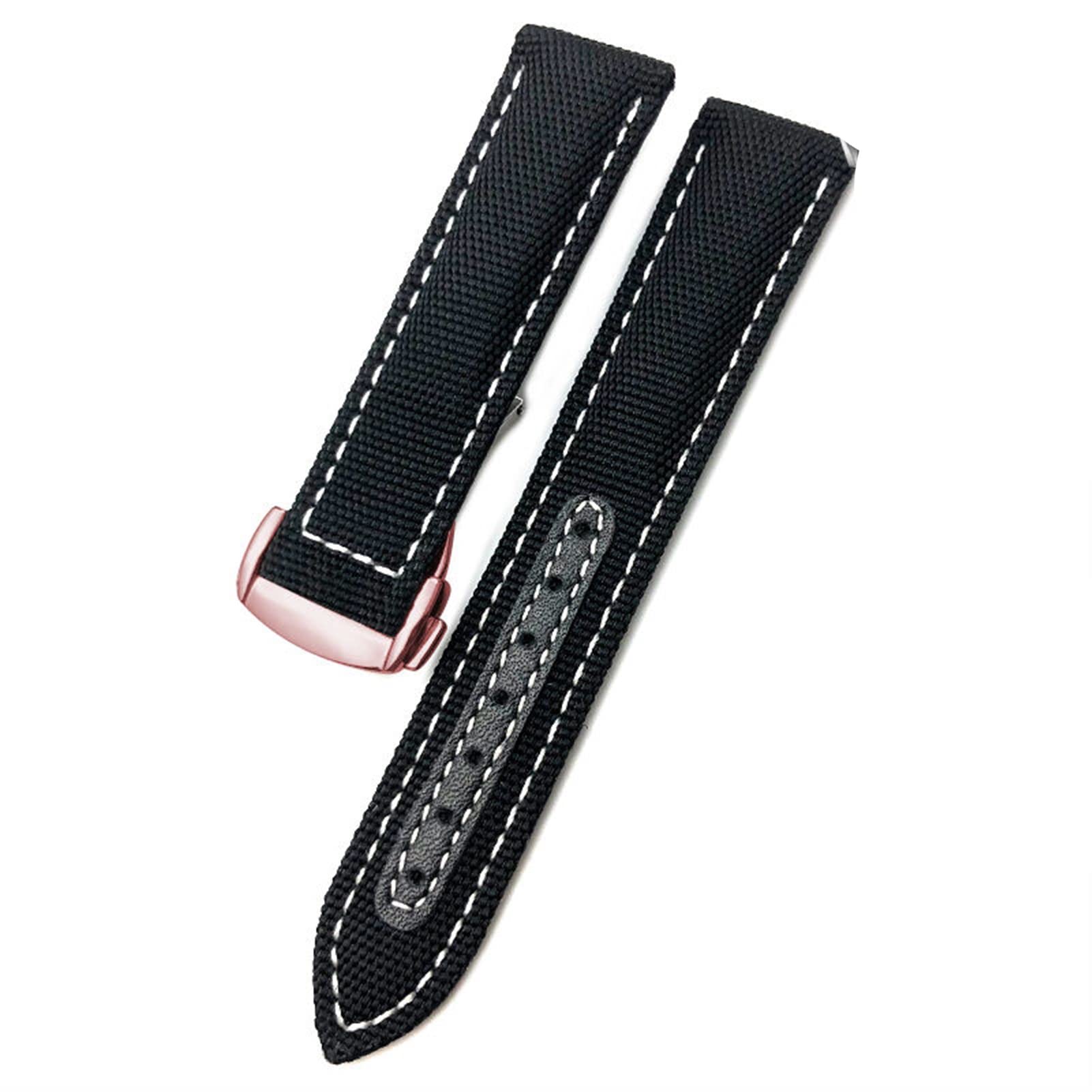 Bracelet montre nylon 20mm résistant et confortable pour Aqua Terra 150