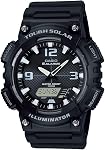 Casio AQS800W Series | Analog Digital Watch | 100M WR | Solar Powered | 1/100 SEC Stop Watch | 6-Language Day of The Week Indicator | Countdown Timer | LED Light | Multi Alarm