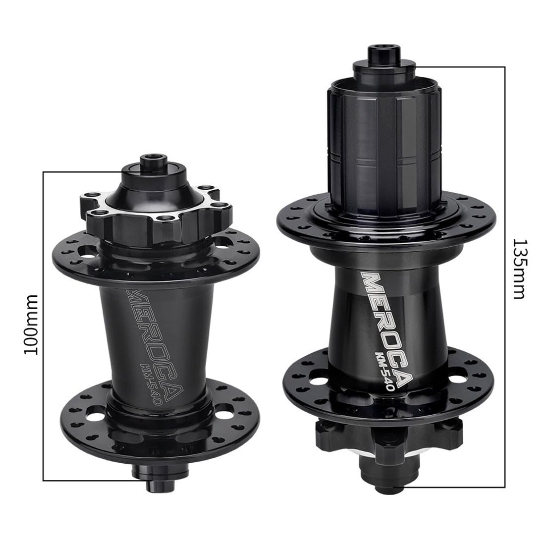 Mozzi Per Mountain Bike 32H Sgancio Rapido Set Mozzo MTB 9x100mm/10x135mm