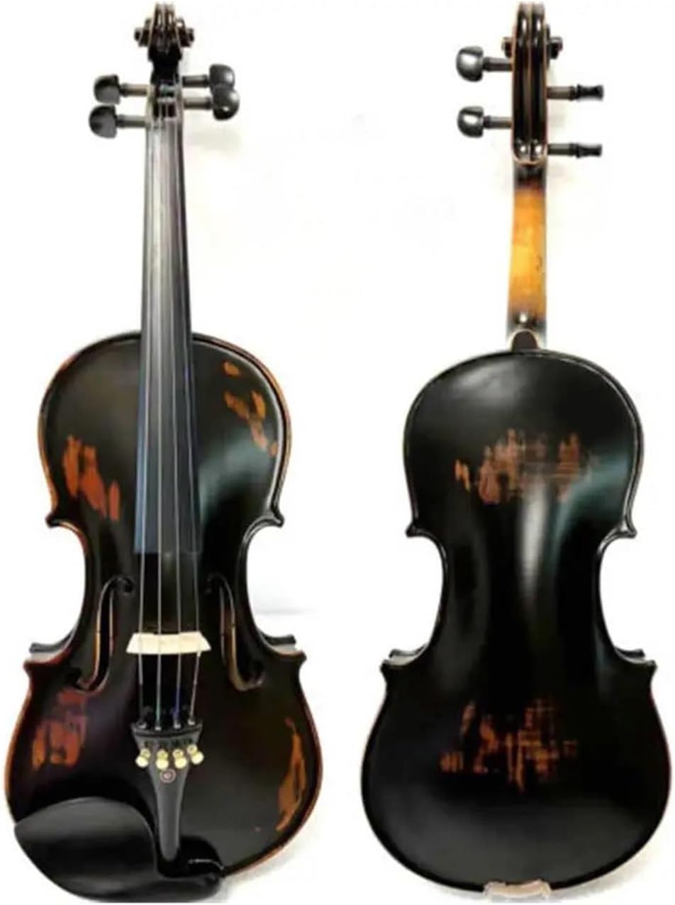 バイオリンセット 手作りの無垢材バイオリン 4/4 ケースと弓付き