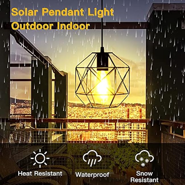 Solar Pendant Light Solar Chandelier