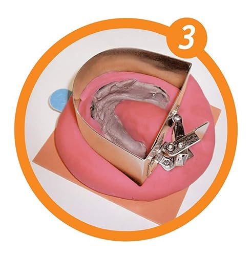 Miniatura 4 de Dental Creations Wonderformer Box and Pour Model Casting Former - Modelo de caja y cuentas anterior - Acero inoxidable - Incluye clip de liberación