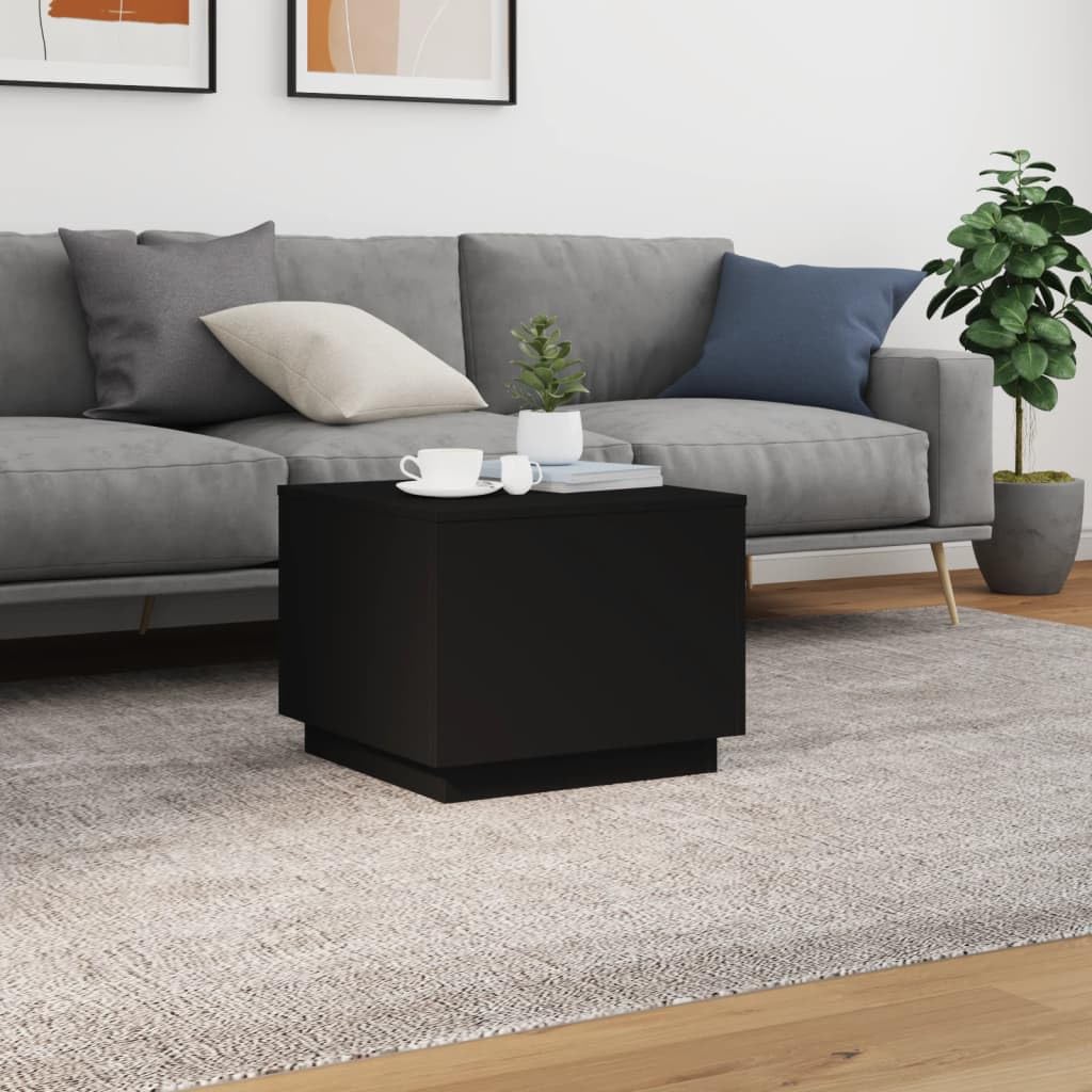 Tavolino Salotto VidaXL Nero - 100x49,5x31 Cm, Legno Multistrato, Design Moderno