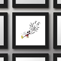 Vista 2 de Trends International Gallery Pops Disney Mickey and Friends - Póster de pared de Mickey Mouse Don't Wall, 12.00 x 12.00 pulgadas, versión de marco