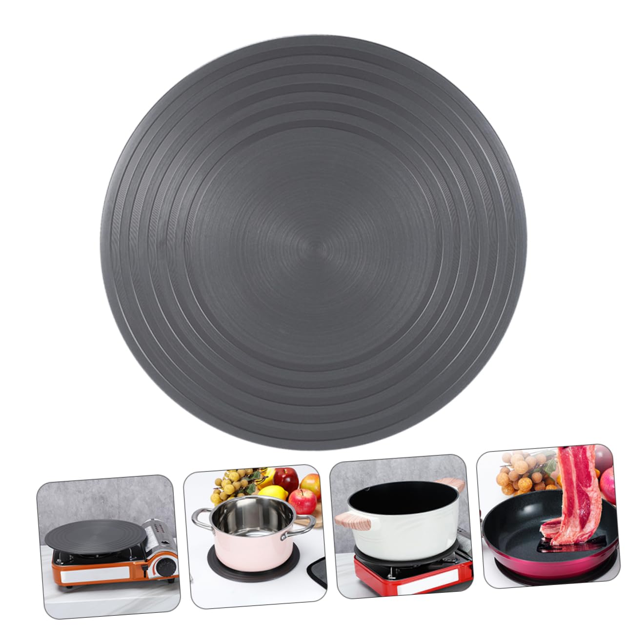 BESTYASH Piastra Scongelamento Diffusore Calore Per Gas Bruciatore Da Banco Protezione Per Pentola Per Cotture e Stufati