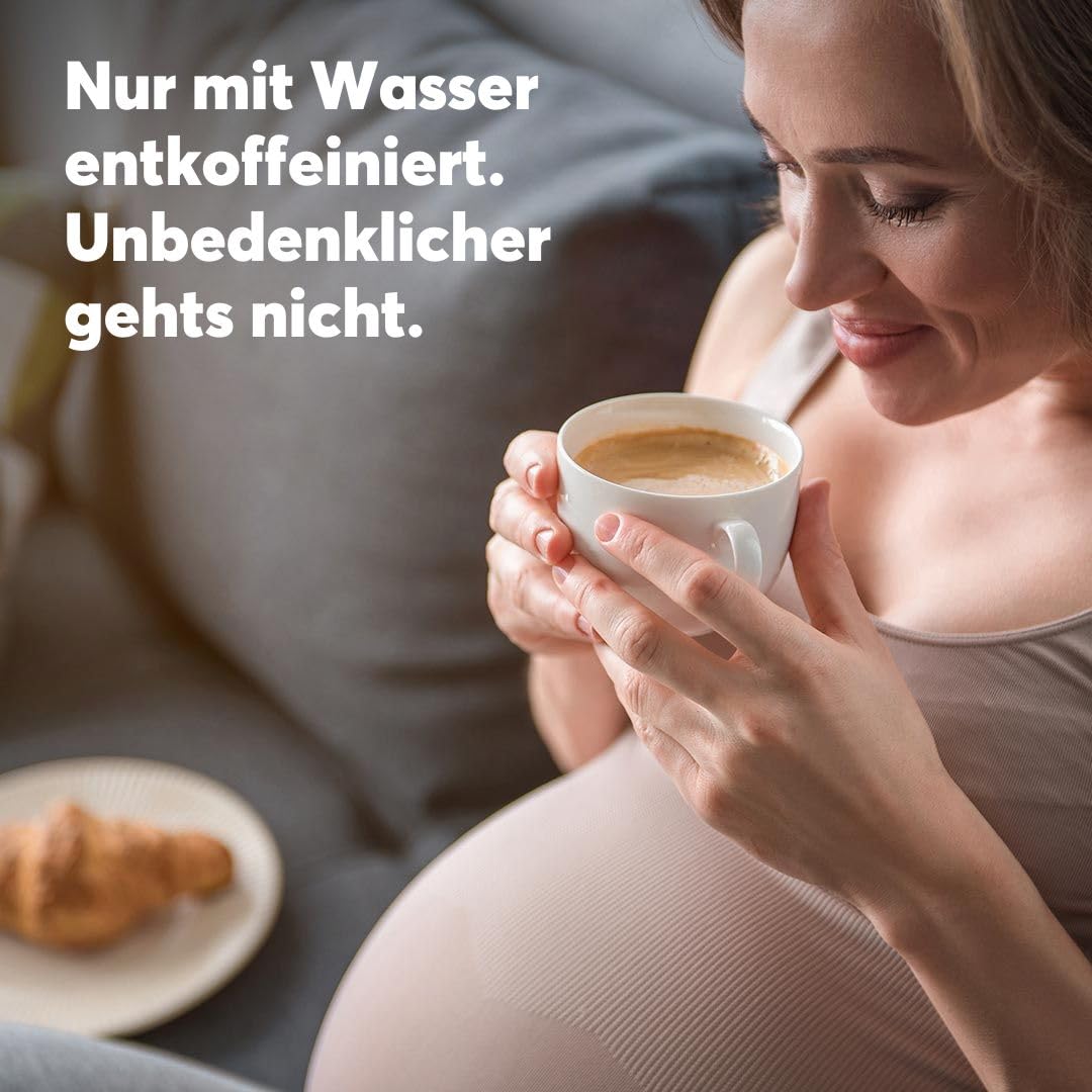 No Coffee® – No Espresso Premium Bio Espresso Bohnen entkoffeiniert (500g) | Entkoffeiniert mit Wasser | Koffeinfrei, schmeckt aber wie dein Lieblingskaffee | Kaffeebohnen koffeinfrei