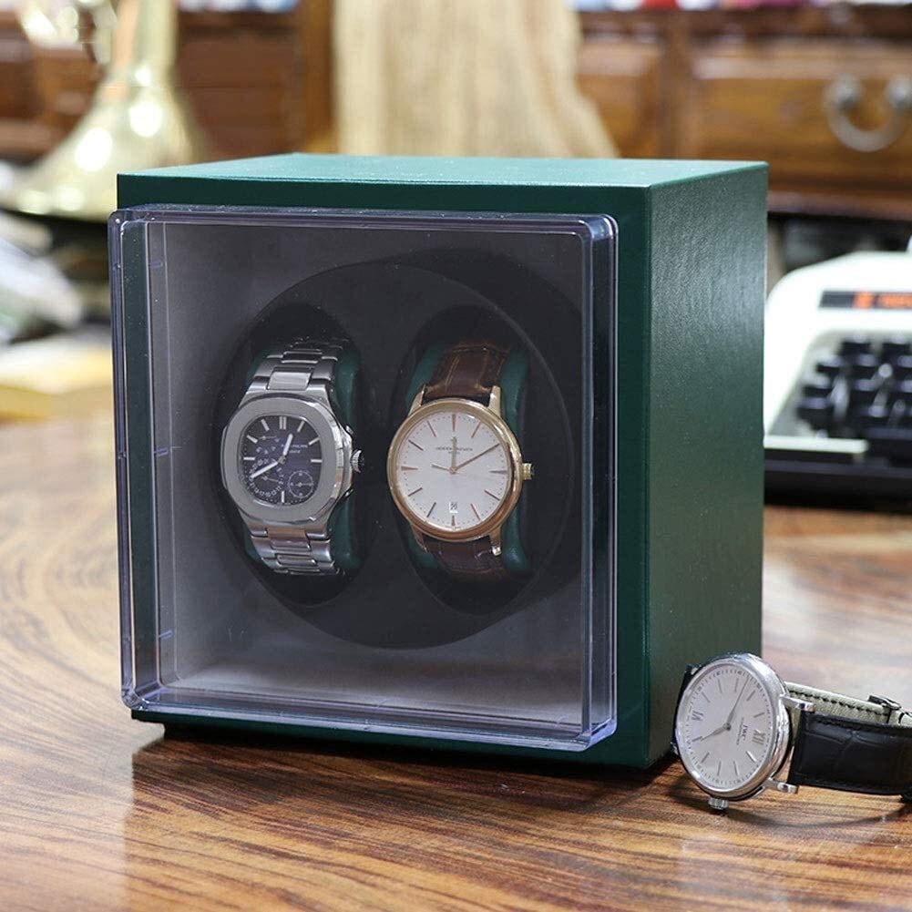 Caja de vitrina reloj automática WQHPLMD y almacenamiento de relojes 2+0 7