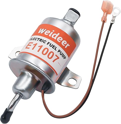 weideer E11007 Bomba de combustible eléctrica de repuesto para Onan Cummins A029F889 149-2311 149-2311-02 149-2311-01 Se adapta a Onan Cummins