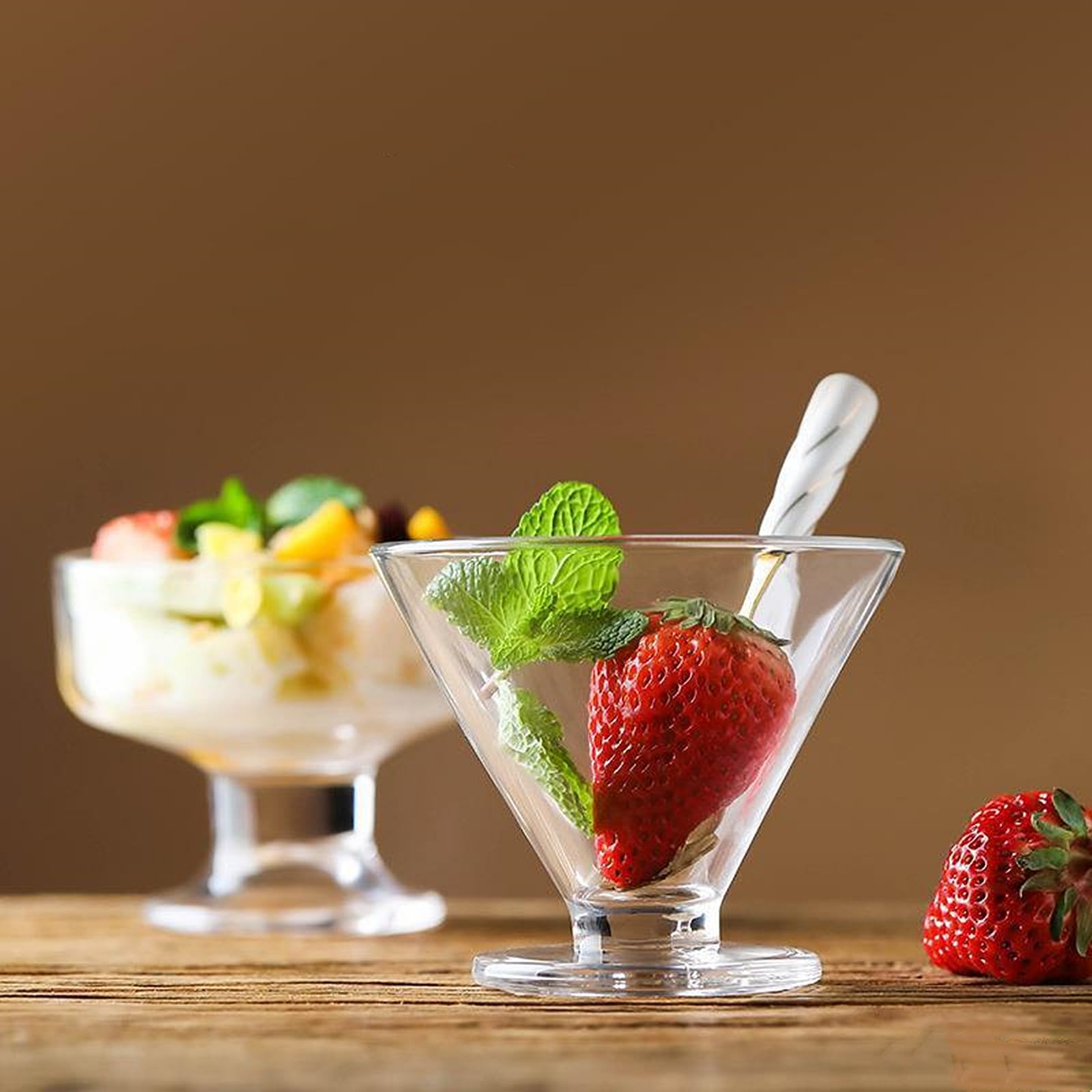 デザートカップ グラス Amazon｜KazeSoパフェグラス クリア カップ 6個セット デザート