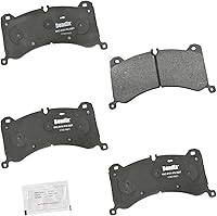 Vista 459 de Pastillas de Freno Delanteras Cerámicas Bendix Priority1 CFC430A para Modelos Selectos INFINITI G35, I30, Nissan 350Z, Altima, Juke, Maxima, Sentra