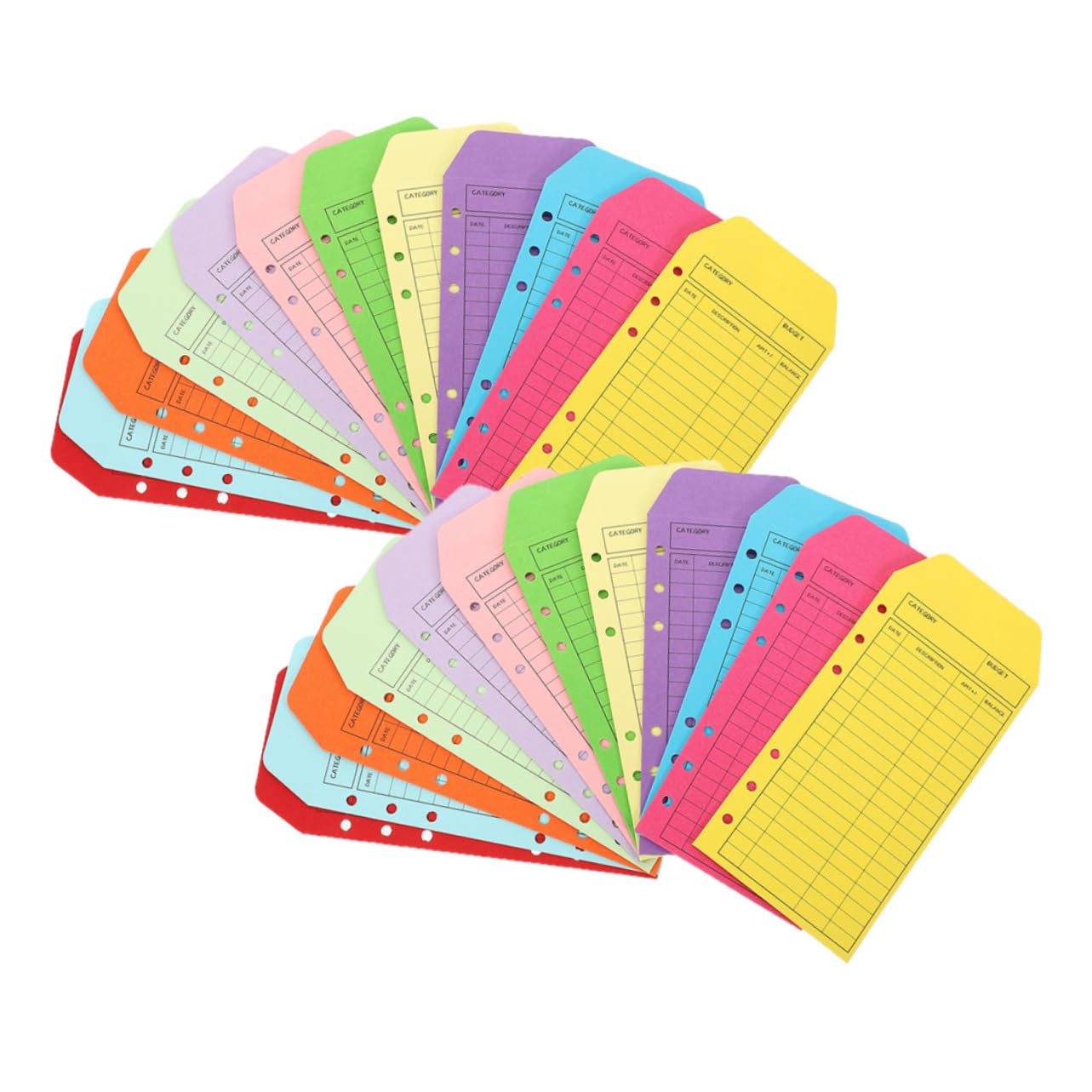 Artibetter 5 Ensembles Ensemble D'enveloppe Kraft Coloré Économiser Des Enveloppes Pour De L'argent Mariage Clé Fournir Lâche Enveloppes De Classeur Bancaires Papier Pièces * 5