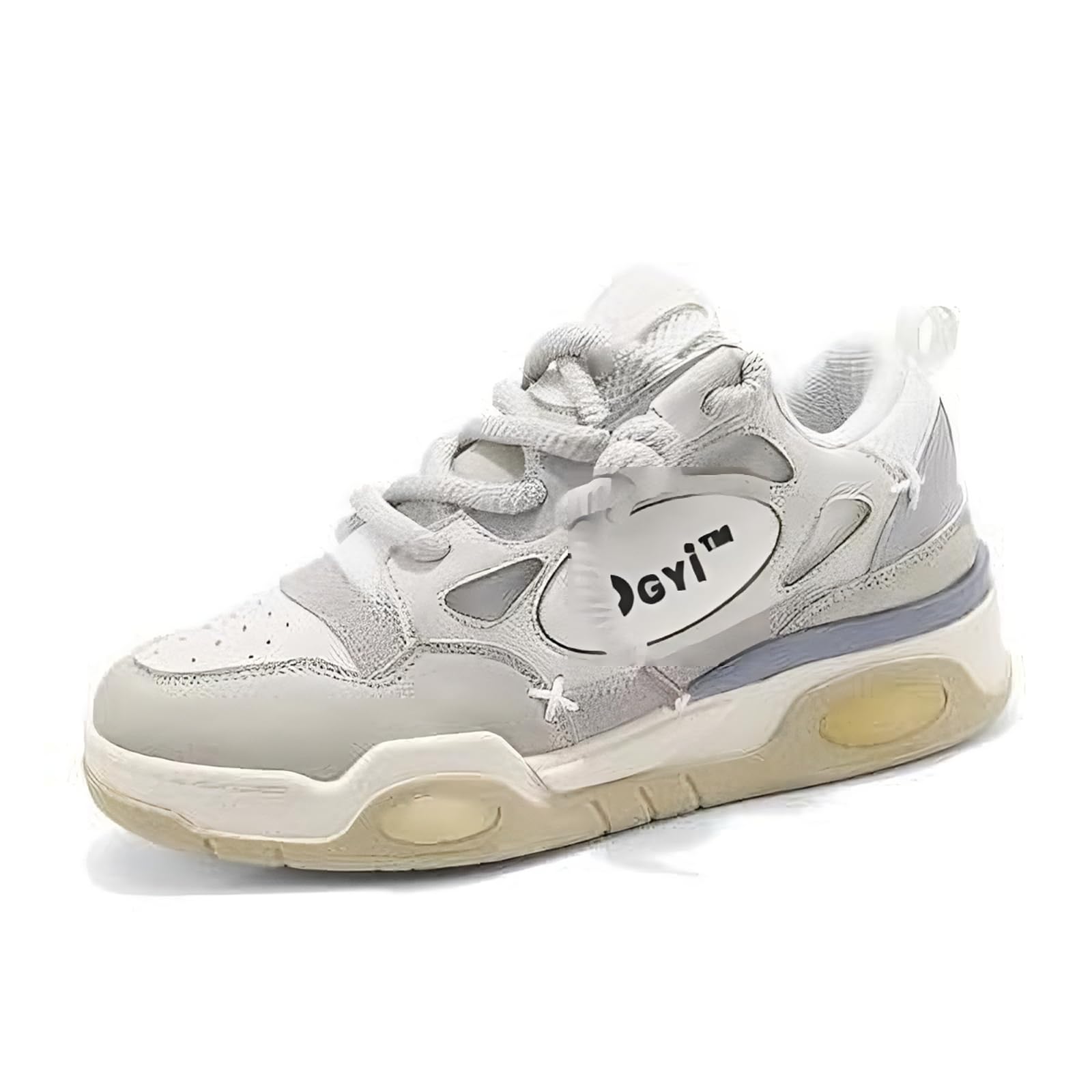 OGIY Retro Shoes HIGH Running Shoes for Men Sneakers for Men Off White (B0D7J2NBZN) Amazon Price History, Amazon Price Tracker