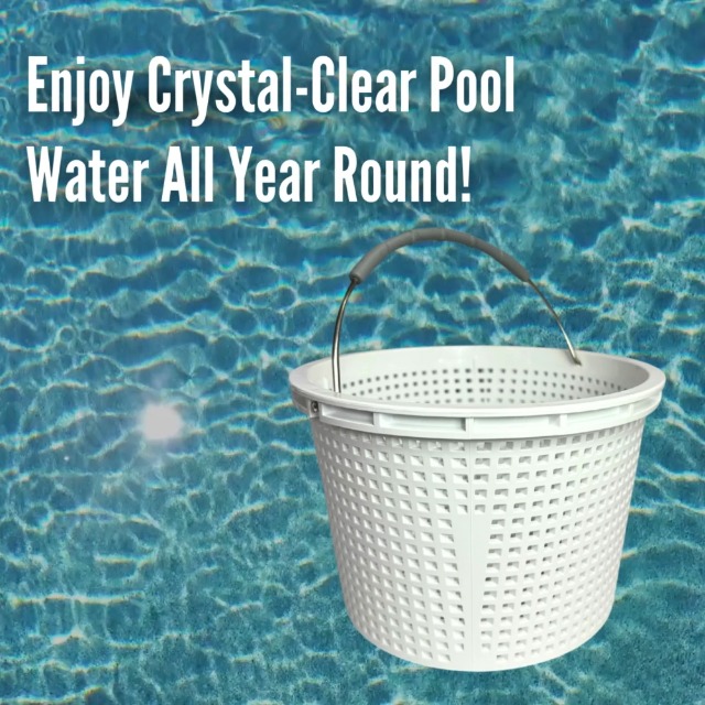 Pool-Skimmerkorb Ersatz – Passt Für Hayward SP1070 & Pentair U-3, 2 Stück, Mit Griff, Für Inground-Pools
