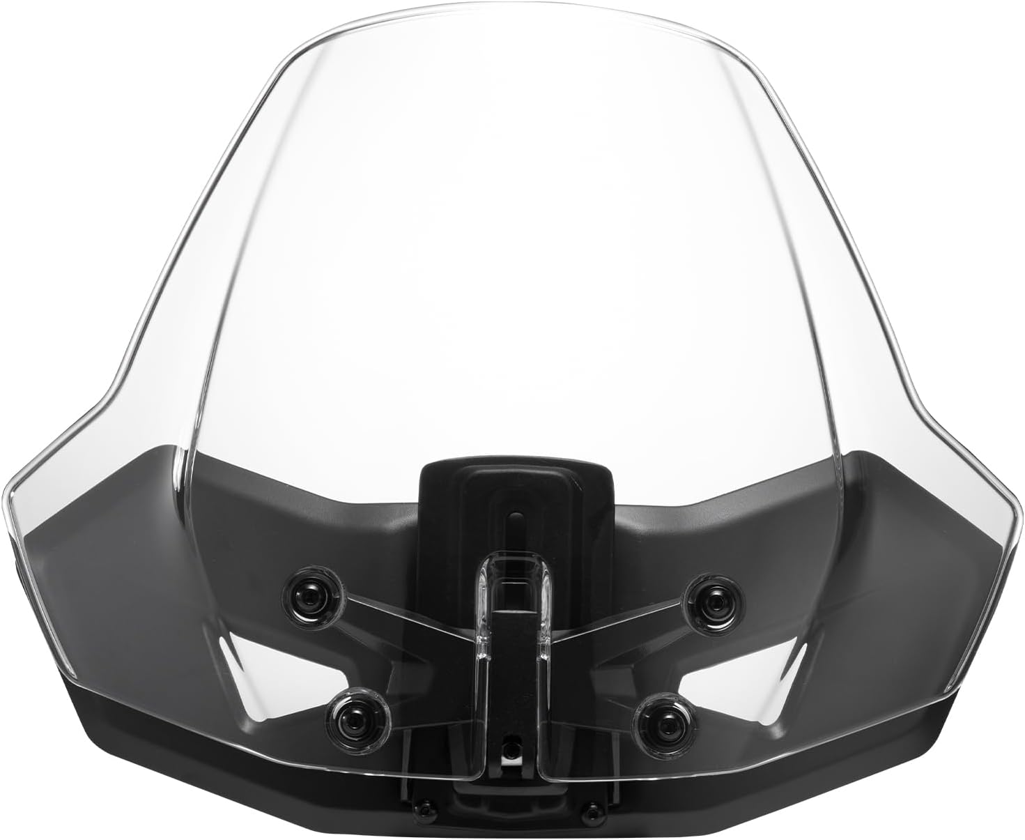 AUPOWER Sport Windshield for Can Am Ryker 600 900 Sport & Rally Edition from 2019-2023 Ryker Accessories,3 inch Stroke Clear Hard Windshield Wind Deflector,Replace OEM # 219401023 #219400771