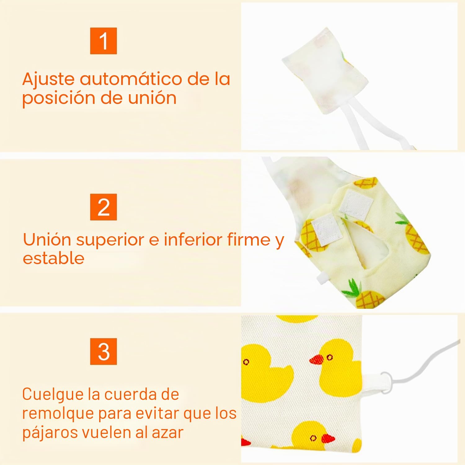 6 pañales FAURAPMNG para pájaros, pañales reutilizables para loros, ropa de cacatúa con cuerda elástica en la espalda, impermeable, capa interior, lavable, pantalones para periquitos, periquitos, mini