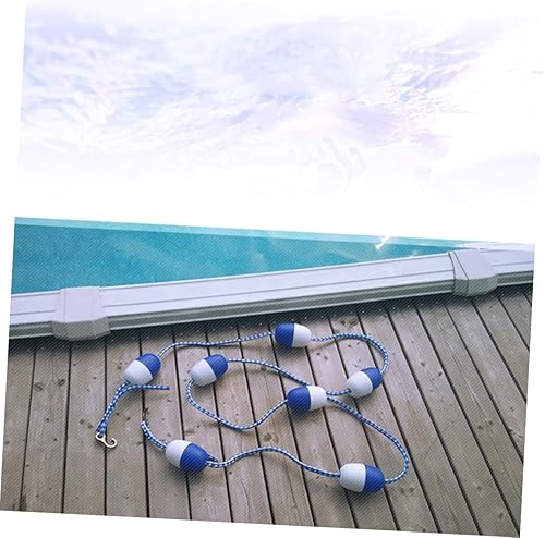 Miniatura 6 de NOLITOY Cuerda de seguridad para piscina de playa, cuerda de flotador, cuerda de seguridad, divisor de piscina, suministros de piscina, cuerda de