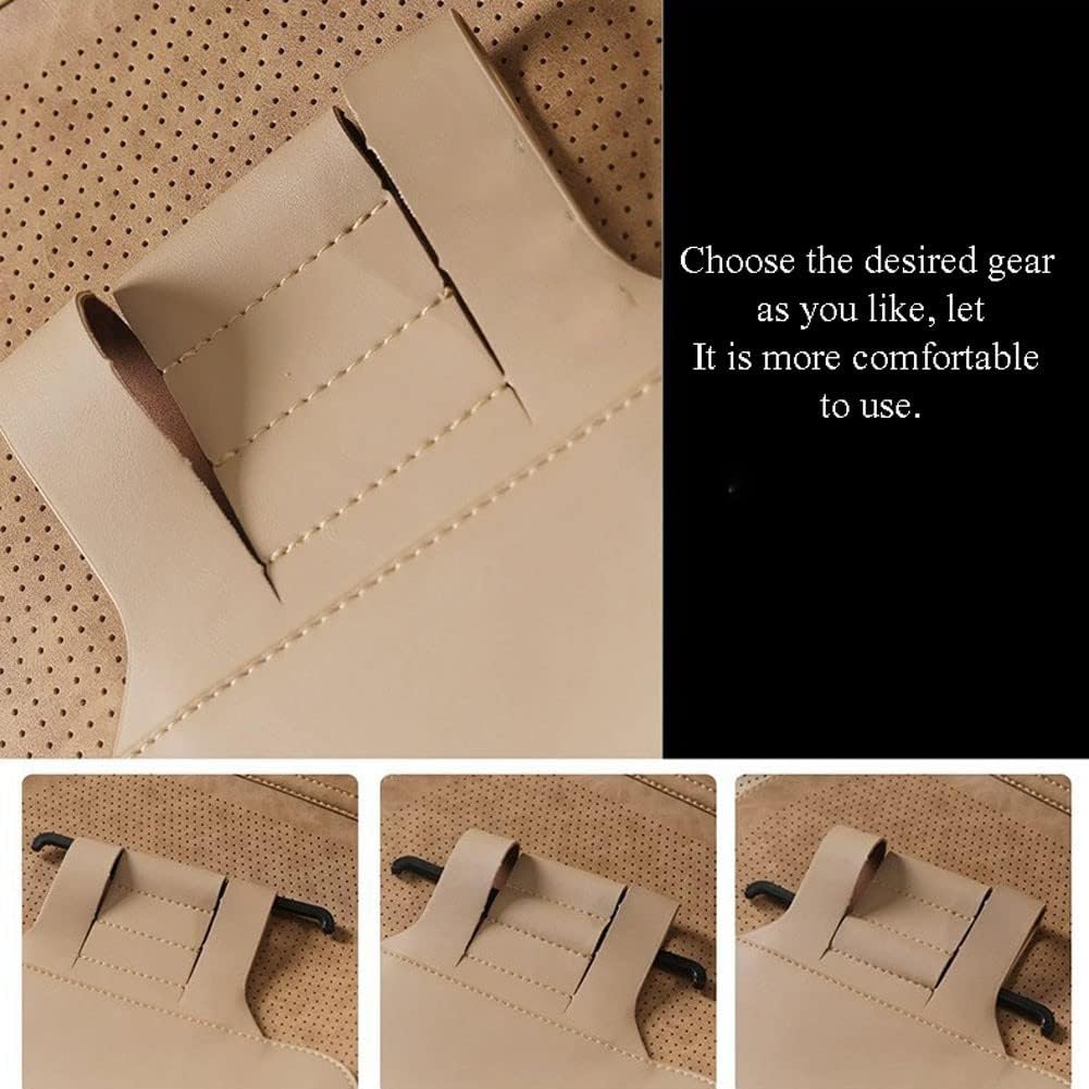 HYQHYX car seat Cushions for Driving Ultra-Thin Car Seat Cushion Wear-Resistant Comfortable Breathable Seat Cushion Tailbone Pain Relief Various Styles(Color:Black 1 seat,Size:)