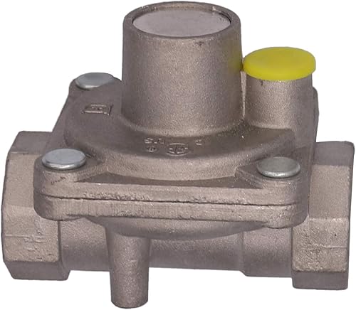 Miniatura 5 de MeTer Star Regulador de presión de gas Manguera de propano Regulador NG con rosca de 3/8 "NPT Presión de entrada de 7" y presión de salida 3-5"