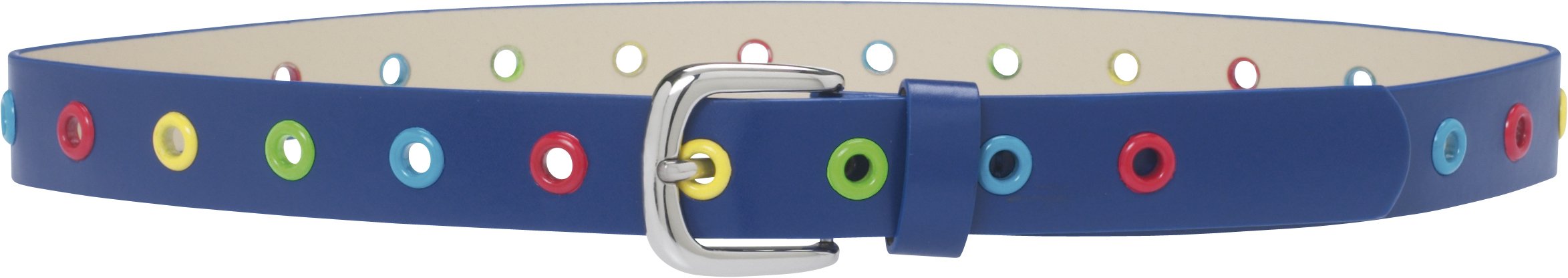 Playshoes Unisex Pu-gürtel Mit Nieten Belt, Blue (Navy), UK 44 Manufacturer size 70cm