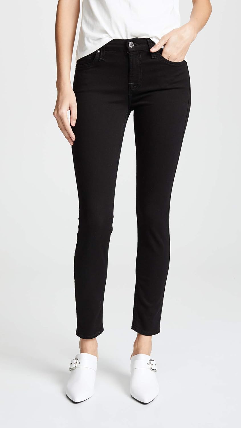 7 for All Mankind Womens Ankle Skinny Jeans - Image 2