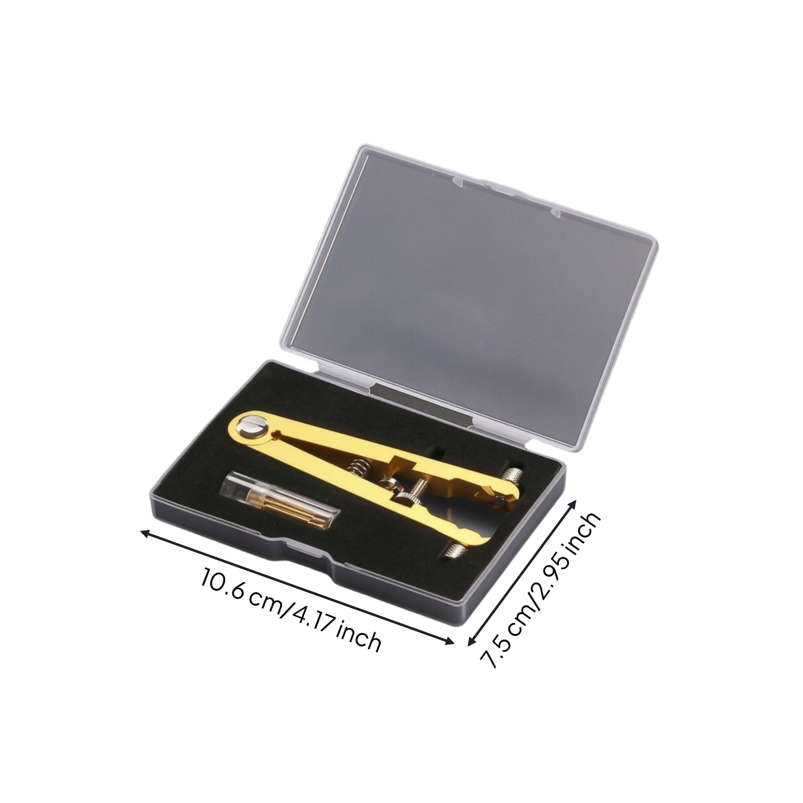 Federstegzange Geriffelt Federstegwerkzeug Ergonomisch Federstegbesteck für Uhrensammler, Armbandwechsel