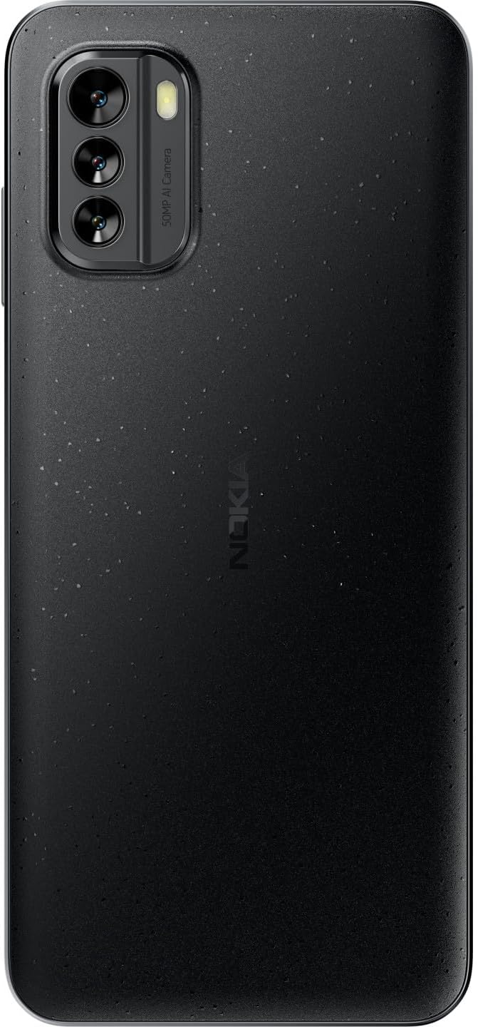 Nokia G60 5G Dual-SIM 128GB ROM + 4GB RAM (GSM only | No CDMA) Factory Unlocked 5G Smartphone (Black) - International Version