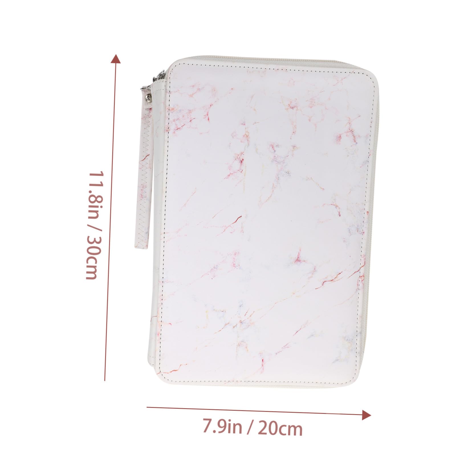 Angoily 1 Pièce Trousse à Crayons Multi Usage PU Sac de Rangement pour Fournitures Scolaires Poche à Crayons et Pratique pour Artistes et Étudiants