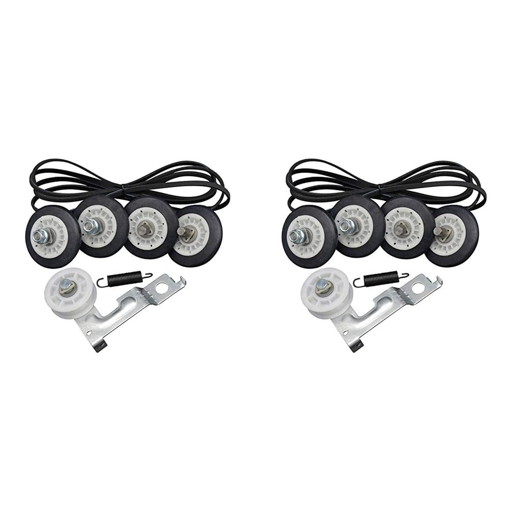 Vjsujehgy 2X for Dryer Repair Kit, 4581EL2002C 4561EL3002A Dryer Idler Pulley 4400EL2001A 4581EL3001A 4581EL3001C 4581EL2002A