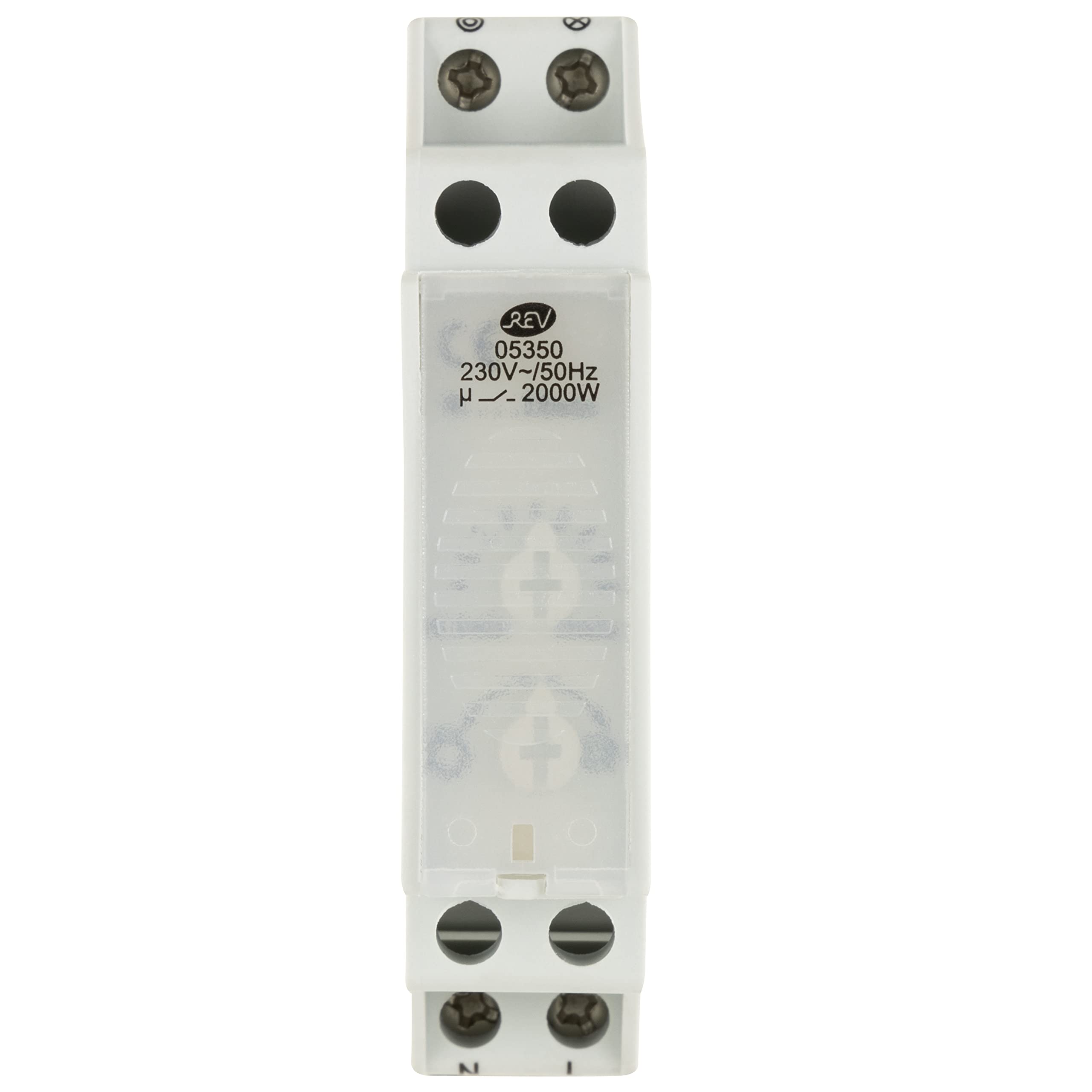 REV Éclairage d'escalier, minuterie 8 A, 2000 W, 10 s-12 Min, Gris