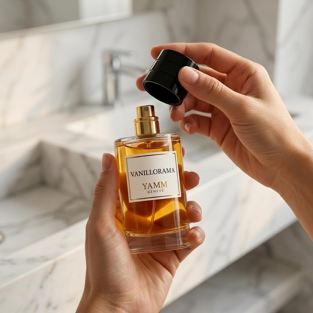 Vanillorama | Extrait de Parfum 50 ml | Profumo Unisex per Donna e Uomo | Vaniglia Bourbon, Rum e Cacao | Note Gourmand, Ambrate e Speziate | Lusso e Lunga Durata