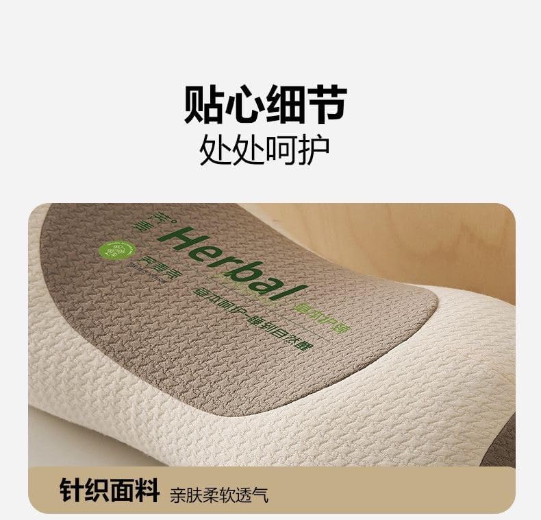 Miniatura 8 de Cervical Pillow for Neck Support, Buckwheat Filled Orthopedic Pillow for Sleeping, Ergonomic Traction Pillow for Neck Pain Relief and Spine Alignment