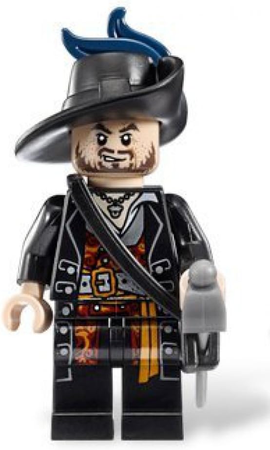 Hector Barbossa - Lego Pirates of The Caribbean Minifigure