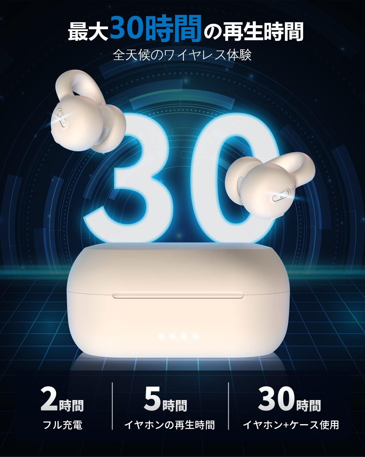 Amazon.co.jp: 【時代を開く OWSイヤホン】 Bluetoothイヤホン