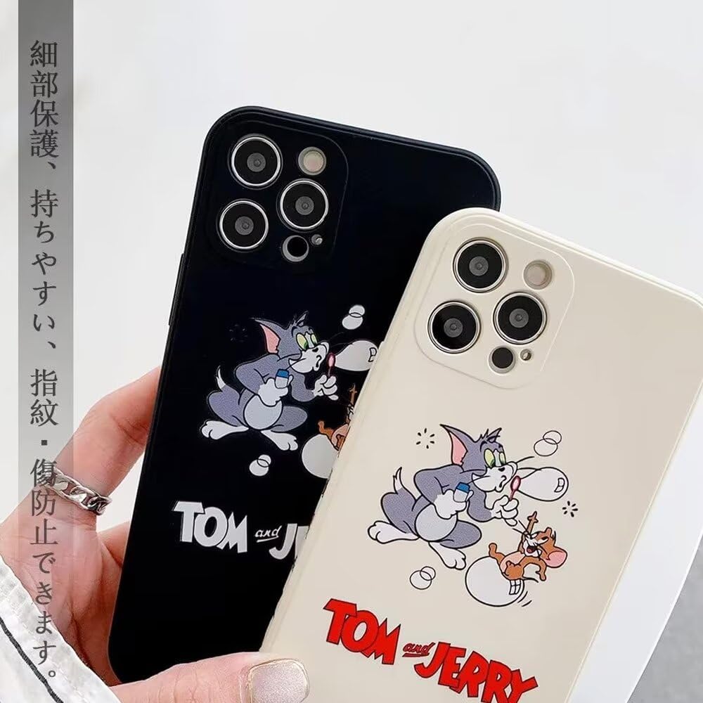 Amazon.co.jp: ‎iPhone 14 用 ケース トムとジェリー アイフォン14 用