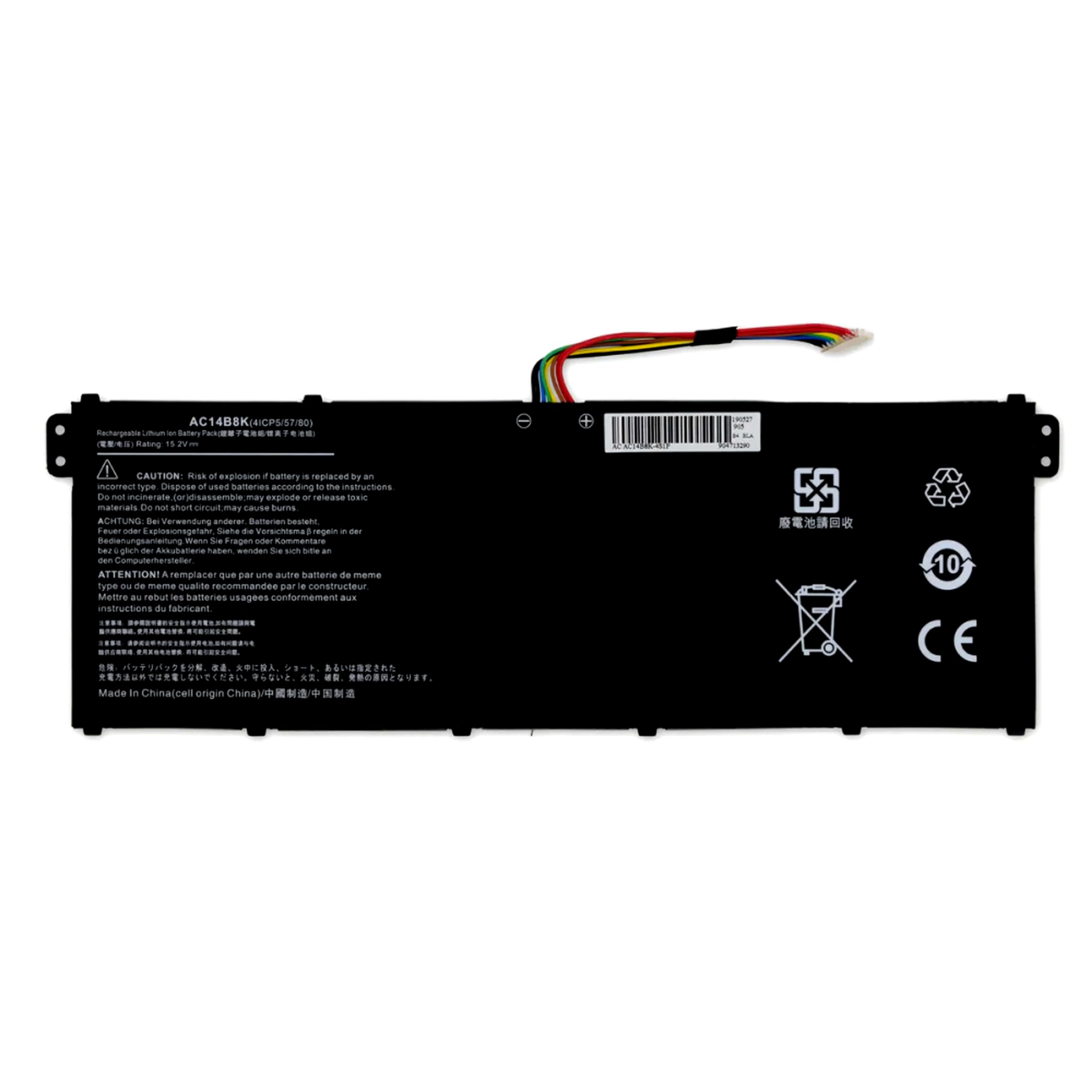 ULTRAZONE Laptop Battery Compatible for ACER Nitro 5 AN515-51-50DX,5 AN515-51-53YW,5 AN515-52-54QN,Predator Helios 300 PH315-51-74QL,300 PH315-51-76Q2,300 PH317-51-72YF