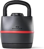 Bowflex SelectTech 840 Adjustable Kettlebell (8-40 lbs) - Space-Saving Home Strength Trainer