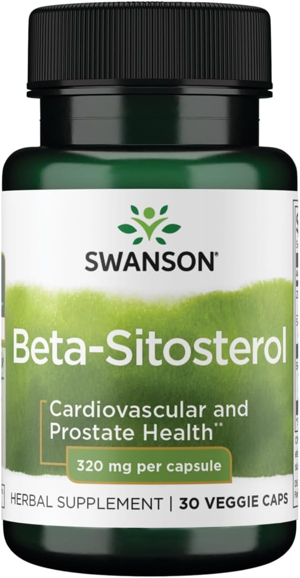 Swanson Ultra High Potency Beta-Sitosterol 30 Veg Capsules - (2 Pack)
