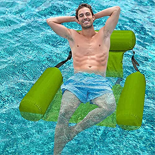 Drijvende Mat Zomer Zwembad Luchtbed Drijvende Zwembad Stoel Waterbed, Opblaasbaar Zwembad Speelgoed, Zwemvlotters voor… - Image 3
