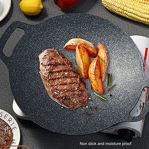 Poêle à gril antiadhésive légère de 30cm pour cuire en randonnée nomade - 5